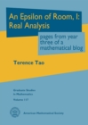 Image for An Epsilon of Room, I: Real Analysis : pages from year three of a mathematical blog