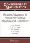 Image for Recent Advances in Noncommutative Algebra and Geometry