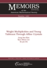 Image for Weight multiplicities and Young tableaux through affine crystals : volume 283, number 1401