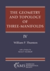 Image for The Geometry and Topology of Three-Manifolds