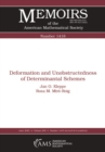 Image for Deformation and Unobstructedness of Determinantal Schemes