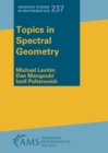 Image for Topics in Spectral Geometry