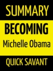 Image for Summary: Becoming: Michelle Obama