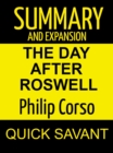 Image for Summary and Expansion: The Day After Roswell: Philip Corso