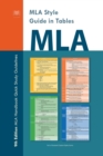 Image for MLA Style Guide in Tables : 9th Edition MLA Handbook Quick Study Guidelines