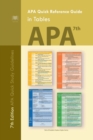 Image for APA Quick Reference Guide in Tables : 7th Edition APA Quick Study Guidelines