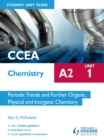 Image for CCEA chemistry A2.: (Student unit guide) : Unit 1,