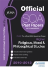 Image for SQA Past Papers Higher Religious, Moral &amp; Philosophical Studies