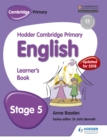 Image for Hodder Cambridge Primary English: Learner&#39;s Book Stage 5