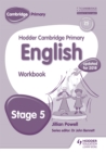 Image for Hodder Cambridge Primary English: Work Book Stage 5