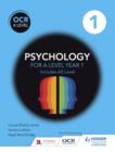 Image for Psychology for A level year 1: includes ASlevel