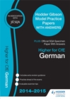 Image for SQA Specimen Papers Higher for CFE German & Hodder Gibson Papers