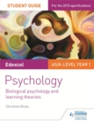 Image for Edexcel psychology  : biological psychology and learning theories: Student guide
