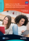 Image for Higher English for CfE: reading for understanding, analysis and evaluation. (Answers and marking schemes)