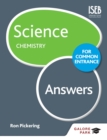 Image for Science for common entrance.: (Chemistry answers)