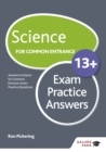Image for Science for common entrance 13+ exam practice answers