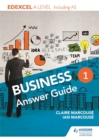 Image for Edexcel Business A Level Year 1: Answer guide