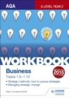 Image for AQA A-level Business Workbook 4: Topics 1.9-1.10