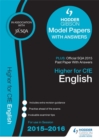 Image for Higher English 2015/16 SQA Specimen, Past and Hodder Gibson Model Papers