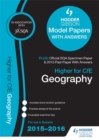 Image for Higher Geography 2015/16 SQA Specimen, Past and Hodder Gibson Model Papers