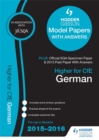 Image for Higher German 2015/16 SQA specimen, past and Hodder Gibson model papers