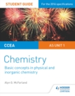 Image for CCEA AS chemistry.: (Student guide) : Unit 1,