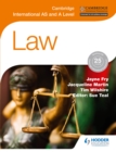 Image for Cambridge international AS and A Level law