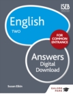 Image for English for Common Entrance - Two Answers