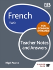 Image for French for common entrance two teacher notes &amp; answers