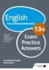 Image for English for Common Entrance at 13+. Exam Practice