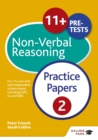 Image for 11+ non-verbal reasoning practice papers.