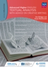 Image for Advanced Higher English.: (Textual analysis with advice on creative writing)