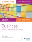 Image for Edexcel AS/A-level Year 1 business.: (Marketing and people) : Theme 1,
