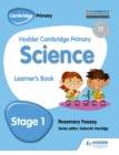 Image for Hodder Cambridge primary science. : Learner&#39;s book 1
