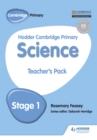 Image for Hodder Cambridge Primary Science Teacher&#39;s Pack 1
