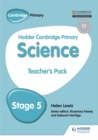 Image for Hodder Cambridge Primary Science Teacher&#39;s Pack 5
