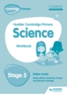 Image for Hodder Cambridge primary science. : Workbook 5