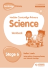 Image for Hodder Cambridge primary science. : Workbook 6
