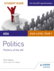 Image for AQA AS/A-Level Politics. Politics of the UK