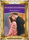 Image for The property of a gentleman