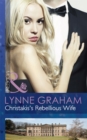 Image for Christaki&#39;s rebellious wife : 2