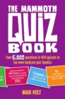 Image for The mammoth quiz book