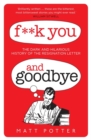 Image for F**k you and goodbye