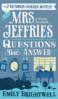 Image for Mrs Jeffries Questions the Answer