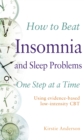 Image for How to beat insomnia and sleep problems one step at a time