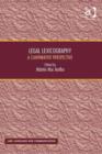 Image for Legal lexicography: a comparative perspective