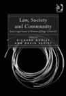 Image for Law, Society and Community