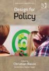Image for Design for policy
