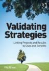 Image for Validating strategies  : linking projects and results to uses and benefits
