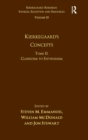 Image for Kierkegaard&#39;s conceptsTome II,: Classicism to enthusiasm